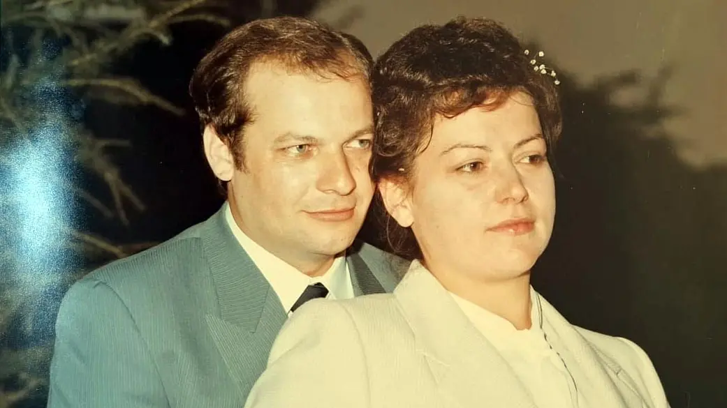 Tiberio Persavalli e Carla Copetti nel 1976
