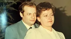 Tiberio Persavalli e Carla Copetti nel 1976