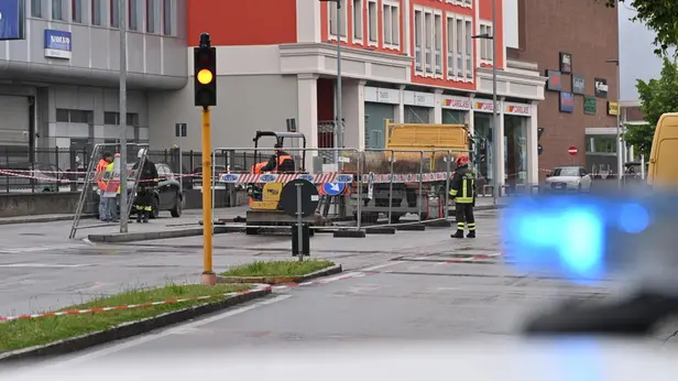 La fuga di gas in via Triumplina