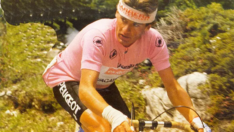 Visentini in maglia rosa - © www.giornaledibrescia.it