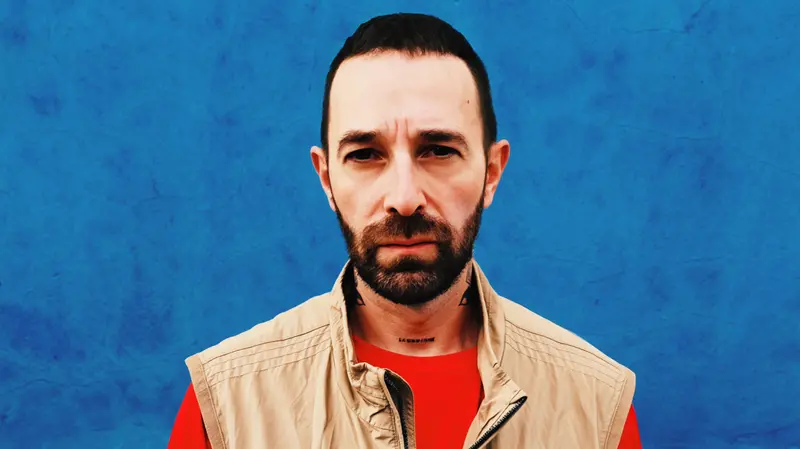 Il cantante Fausto Lama