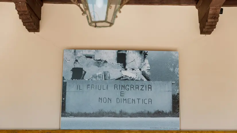 La mostra allestita a Palazzo Elti, a Gemona del Friuli, a 50 anni dal terremoto
