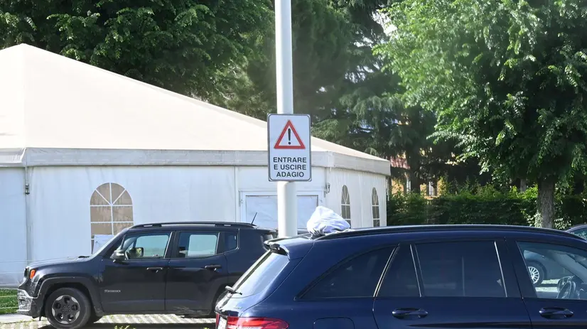 Il luogo dove è avvenuto l’investimento in via Caduti del Lavoro a Sant’Anna - Foto © www.giornaledibrescia.it