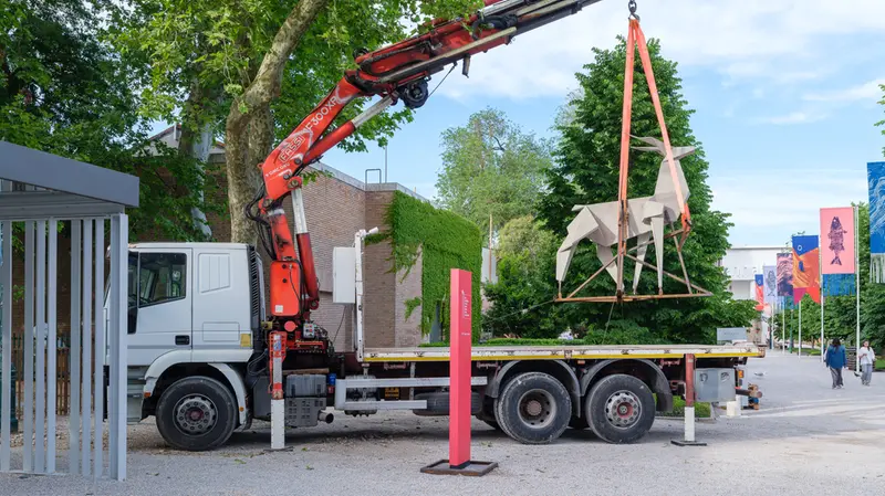 Le foto di Origami Deer, l'opera dell'Ucraina alla Biennale - Foto di Andrea Avezzù / courtesy La Biennale di Venezia