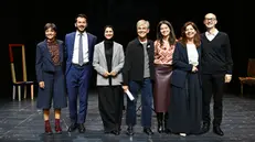 I protagonisti della serata al Teatro Borsoni