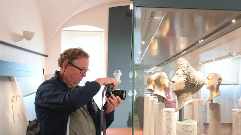 Servaas Neijens, caporedattore di National Geographic Historia Olanda, al Santa Giulia