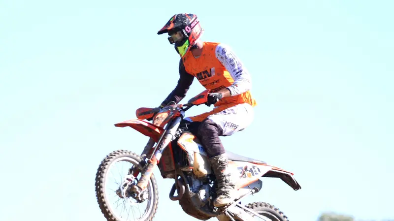 Dario Minini in motocross