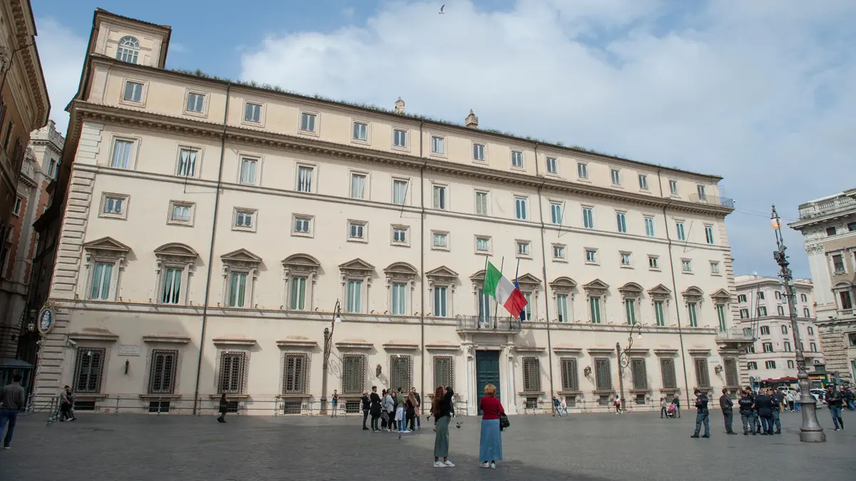Palazzo Chigi, sede del governo - Foto Ansa © www.giornaledibrescia.it