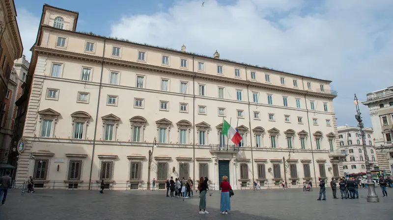 Palazzo Chigi, sede del governo - Foto Ansa © www.giornaledibrescia.it