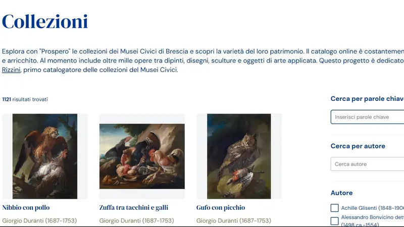Il portale «Prospero»