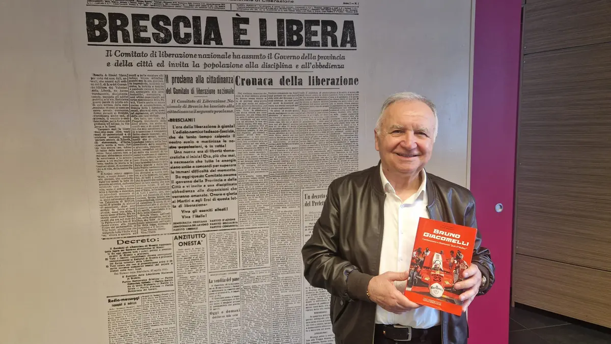 Bruno Giacomelli al Giornale di Brescia - © www.giornaledibrescia.it