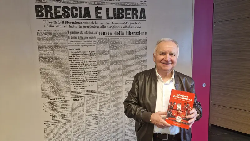 Bruno Giacomelli al Giornale di Brescia - © www.giornaledibrescia.it