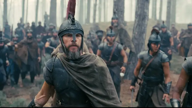 Una cena del film «Odissea»
