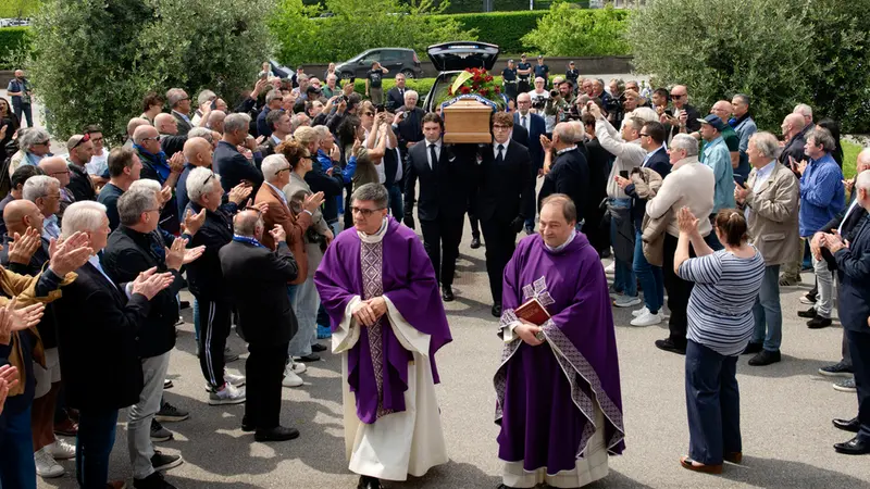 SPORT CALCIO BRESCIA CHIESA CONVERSIONE DI SAN PAOLO FUNERALI EVARISTO BECCALOSSI NELLA FOTO  08-05-2026 PIERPAOLO PAPETTI AGENZIA NEWREPORTER