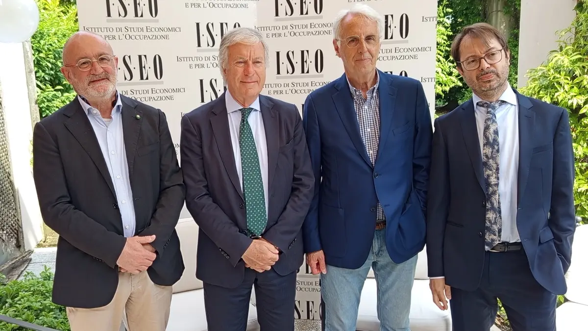 La presentazione: da sinistra Castelli, Saccone, Venchiarutti e Giannetti
