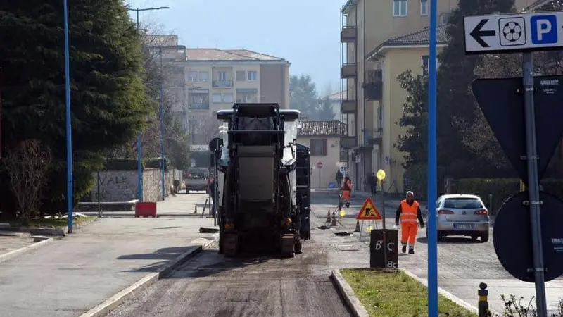 Numerose le strade coinvolte dai cantieri