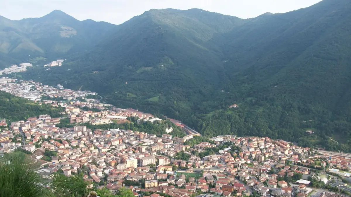 Una veduta dall'alto di Lumezzane - © www.giornaledibrescia.it