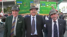 Gli alpini bresciani a Genova