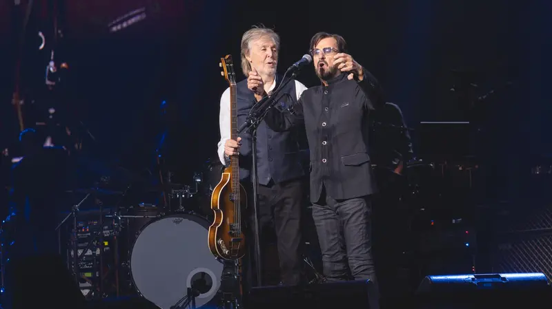 Paul McCartney e Ringo Starr
