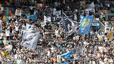 Serie A: la curva dell'Udinese - Foto Ansa