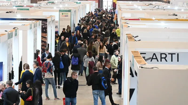 Una precedente edizione di Domani Lavoro al Brixia Forum