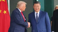 Donald Trump e Xi Jinping - Foto Ansa © www.giornaledibrescia.it