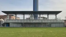 Si torna a giocare sul campo del centro sportivo sotto la nuova tribuna