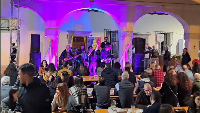 Un momento di festa di un'edizione precedente
