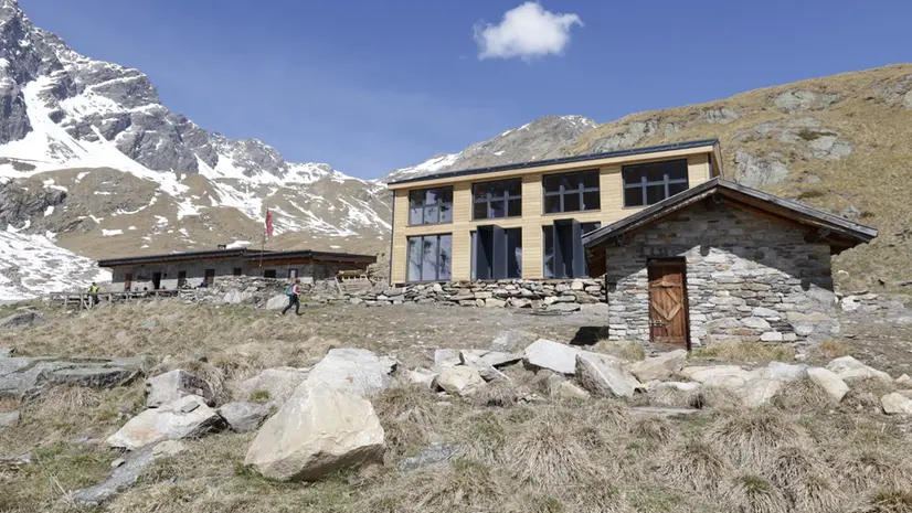 Il nuovo rifugio Linge nel Parco dello Stelvio