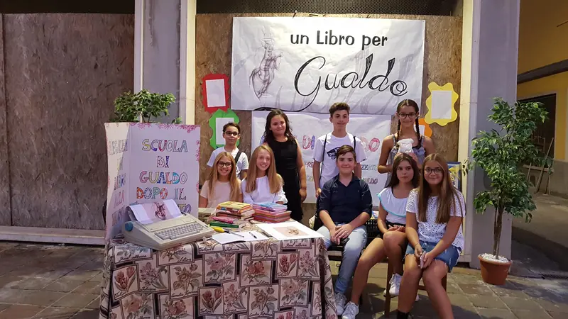 Anche i giovani impegnati per aiutare Gualdo