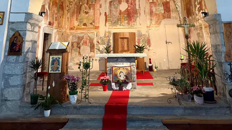 La chiesetta di San Giorgio dell'eremo Myriam