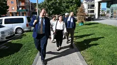 La passeggiata della Giunta