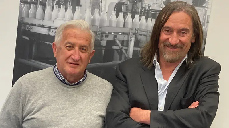 Il presidente Franco Dusina e il direttore generale Andrea Bartolozzi