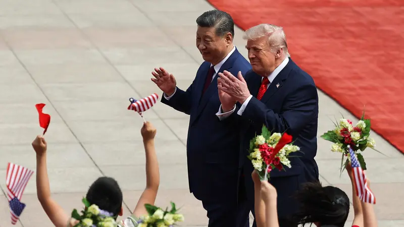 Xi Jinping e Donald Trump - Foto Ansa © www.giornaledibrescia.it