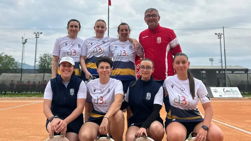 Il Nigoline che partecipa alla serie B femminile di tamburello © www.giornaledibrescia.it