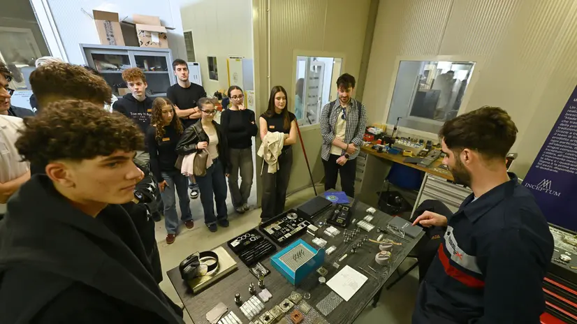 La visita nei laboratori del Csmt