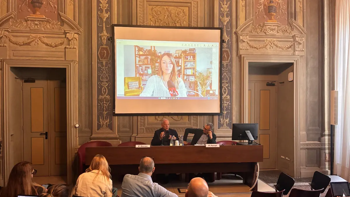 L'intervento nell’ambito del ciclo «The Newsroom» organizzato dal Dams - © www.giornaledibrescia.it