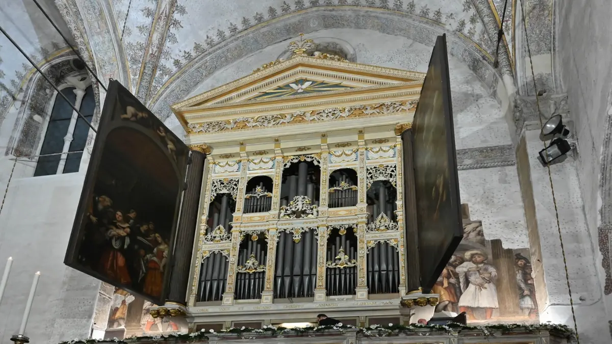 L'organo Antegnati del Duomo Vecchio - Neg © www.giornaledibrescia.it