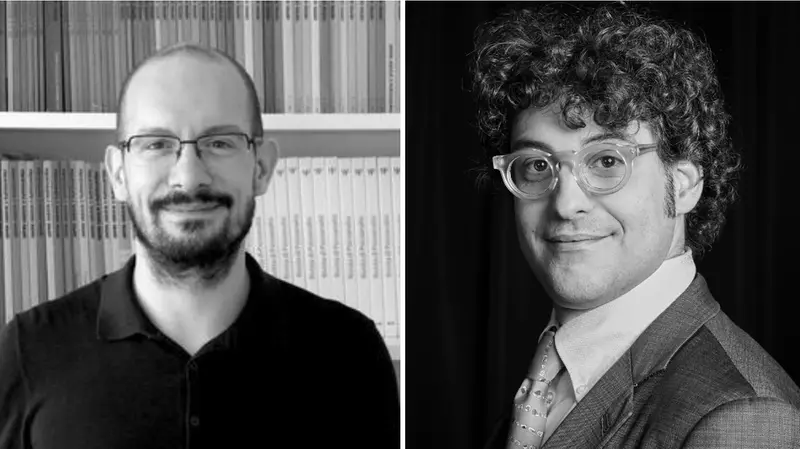 Lo psicologo Alberto Stefana e il dermatologo Giovanni Damiani