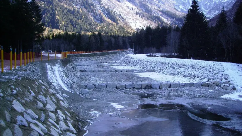 Il torrente Narcanello a Ponte di Legno