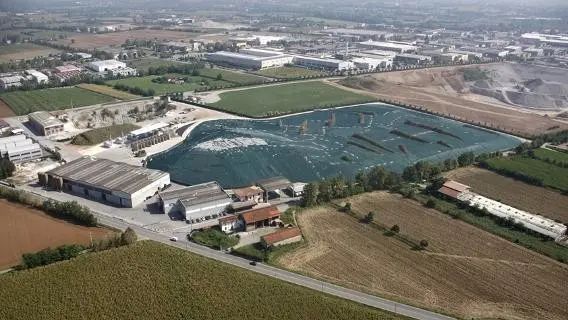 La discarica Gedit a Montichiari