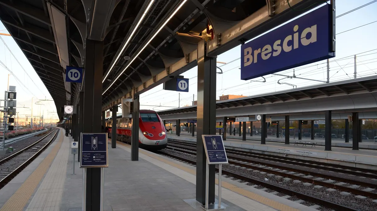 La stazione ferroviaria di Brescia - © www.giornaledibrescia.it