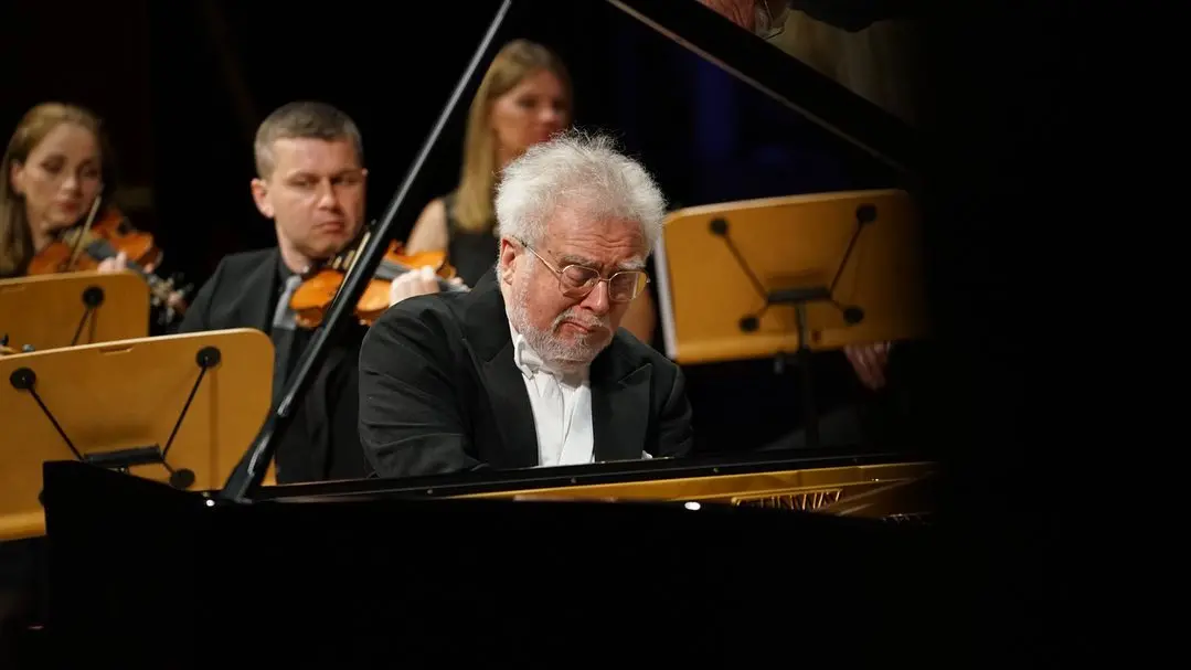 Sul palco Boris Petrushansky - Foto Facebook