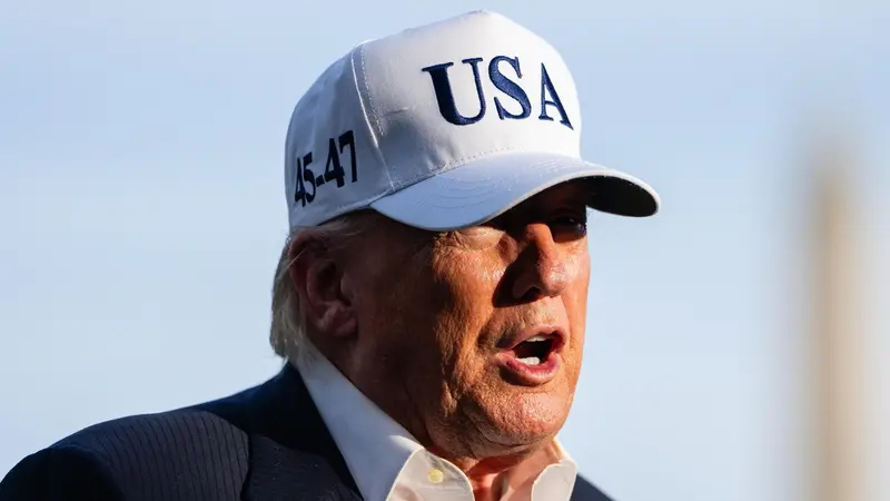 Donald Trump, presidente degli Stati Uniti - Foto Epa/Eric Lee © www.giornaledibrescia.it