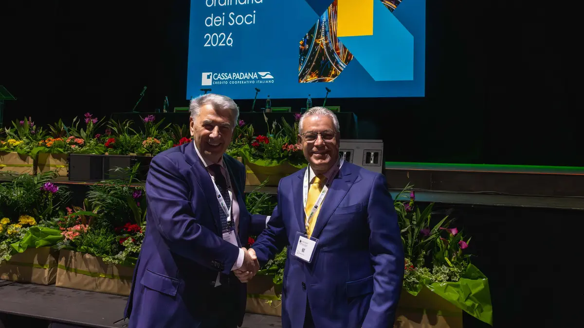 Il presidente Romano Bettinsoli e il dg Andrea Lusenti