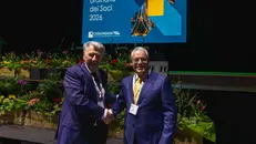 Il presidente Romano Bettinsoli e il dg Andrea Lusenti