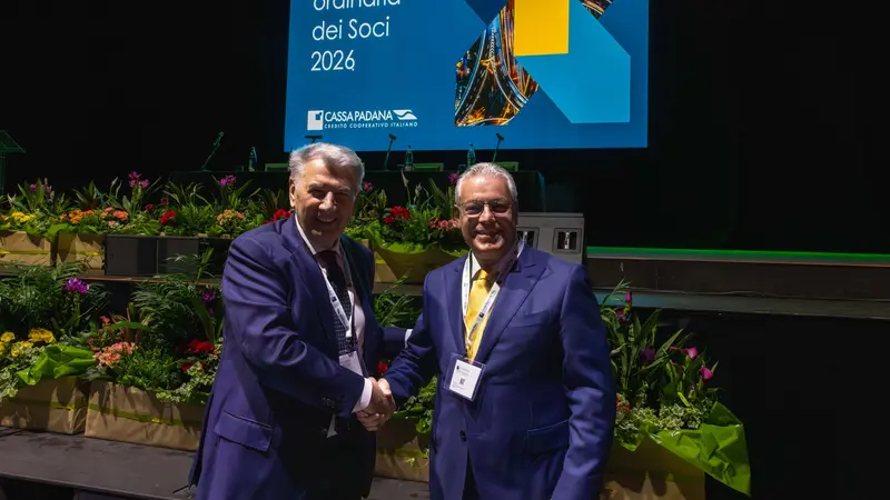 Il presidente Romano Bettinsoli e il dg Andrea Lusenti