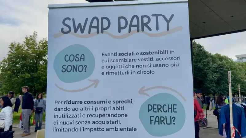Lo «swap party» - © www.giornaledibrescia.it