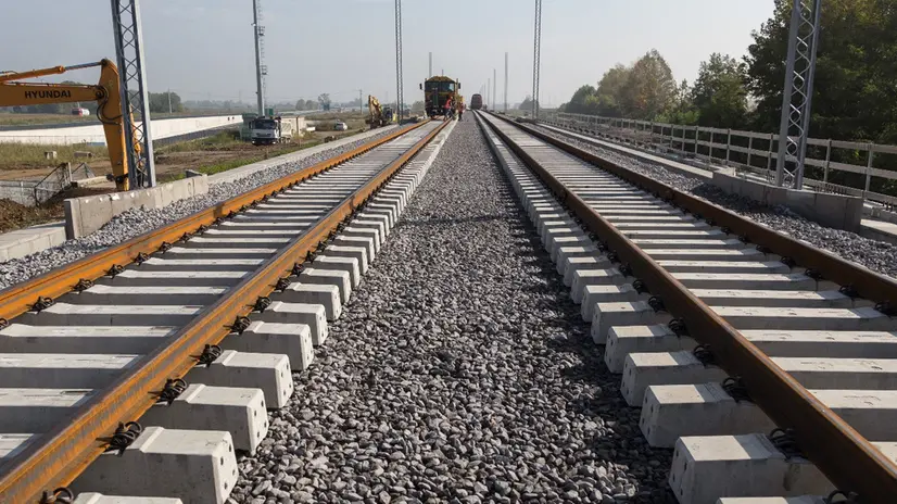 Tav. Lavori in corso per il completamento verso Verona
