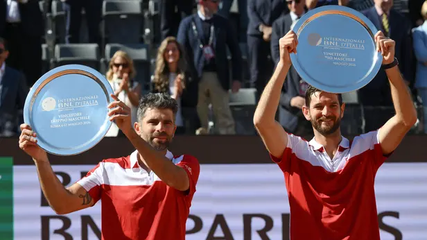 Tennis, Bolelli e Vavassori trionfano a Roma